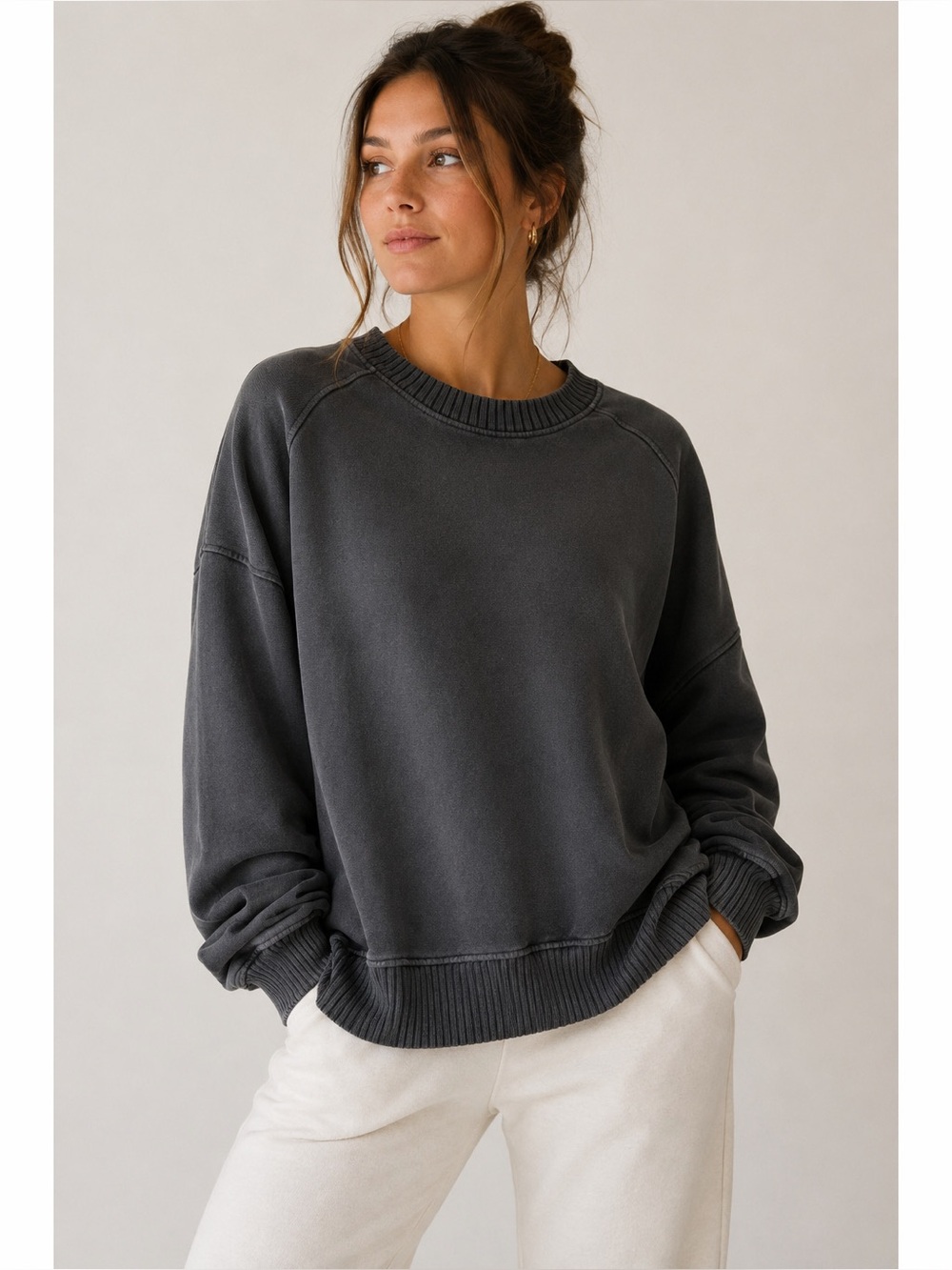 Aerie Classic Gray Sweater